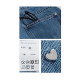 スイートなひと匙ハートスタッズデニムパンツ レディース ファッション | Sawa a la mode | 詳細画像24