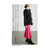 ふわふわフリルチュールのプルオーバートップス レディース ファッション | Sawa a la mode | 詳細画像6