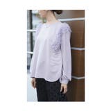ふわふわフリルチュールのプルオーバートップス レディース ファッション | Sawa a la mode | 詳細画像13