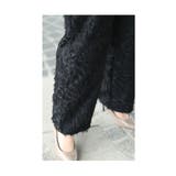 コーデの主役になるシャギーワイドロングパンツ レディース ファッション | Sawa a la mode | 詳細画像9