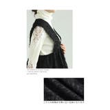 心弾むバルーンシルエットのシャギージャガードベストトップス レディース | Sawa a la mode | 詳細画像4