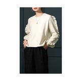 甘いレディに仕上がるフリル袖プルオーバー レディース ファッション | Sawa a la mode | 詳細画像9