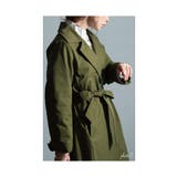 綺麗めハンサムを約束するダウントレンチコート レディース ファッション | Sawa a la mode | 詳細画像3