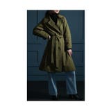 綺麗めハンサムを約束するダウントレンチコート レディース ファッション | Sawa a la mode | 詳細画像16