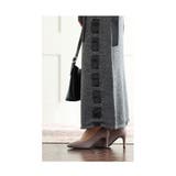 リボンを編みこんだニットロングスカート レディース ファッション | Sawa a la mode | 詳細画像15