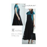 レースドッキングのサロペットロングスカート レディース ファッション | Sawa a la mode | 詳細画像11 