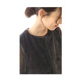 ずっと触れていたくなるフェイクファーペプラムベスト レディース ファッション | Sawa a la mode | 詳細画像8