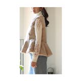 ずっと触れていたくなるフェイクファーペプラムベスト レディース ファッション | Sawa a la mode | 詳細画像13