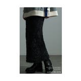 特別感高まる煌めきラメフェザーニットスカート レディース ファッション | Sawa a la mode | 詳細画像11
