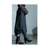 シルエットに動きを加える裾ギャザースカート レディース ファッション | Sawa a la mode | 詳細画像7