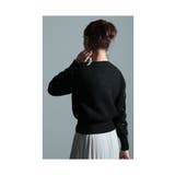 品よく煌めき重なるパール付きワッフルニット レディース ファッション | Sawa a la mode | 詳細画像7