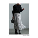 品よく煌めき重なるパール付きワッフルニット レディース ファッション | Sawa a la mode | 詳細画像10