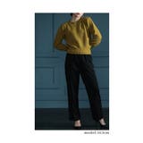 品よく煌めき重なるパール付きワッフルニット レディース ファッション | Sawa a la mode | 詳細画像14