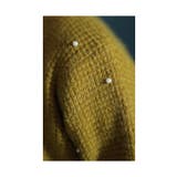 品よく煌めき重なるパール付きワッフルニット レディース ファッション | Sawa a la mode | 詳細画像16