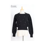 品よく煌めき重なるパール付きワッフルニット レディース ファッション | Sawa a la mode | 詳細画像20