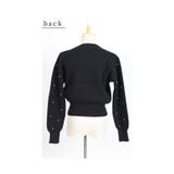品よく煌めき重なるパール付きワッフルニット レディース ファッション | Sawa a la mode | 詳細画像22