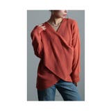 ひとくせで体型カバーを叶えるクロスリブニット レディース ファッション | Sawa a la mode | 詳細画像14