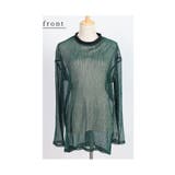 リッチに煌めくラメプリーツ重ね着トップス レディース ファッション | Sawa a la mode | 詳細画像21