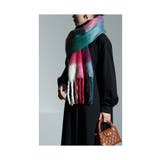 着こなしに彩りを加えるブロックチェックストール レディース ファッション | Sawa a la mode | 詳細画像9