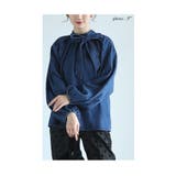 顔周りを華やかに魅せるデニムボウタイブラウス レディース ファッション | Sawa a la mode | 詳細画像3