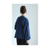 顔周りを華やかに魅せるデニムボウタイブラウス レディース ファッション | Sawa a la mode | 詳細画像7