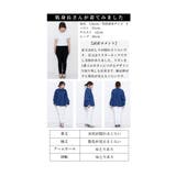顔周りを華やかに魅せるデニムボウタイブラウス レディース ファッション | Sawa a la mode | 詳細画像25