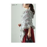 ふわっとエアリーな風合いのファーニットポンチョ レディース ファッション | Sawa a la mode | 詳細画像9