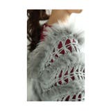 ふわっとエアリーな風合いのファーニットポンチョ レディース ファッション | Sawa a la mode | 詳細画像17