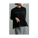 シンプルで着こなしやすいロゴプリントプルオーバー レディース ファッション | Sawa a la mode | 詳細画像11