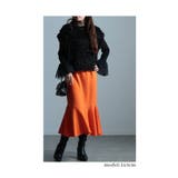 レディに仕上がる異素材フレア袖リブニット レディース ファッション | Sawa a la mode | 詳細画像18