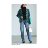 パールの輝きが女性らしいきれいめニットカーディガン レディース ファッション | Sawa a la mode | 詳細画像16 