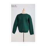パールの輝きが女性らしいきれいめニットカーディガン レディース ファッション | Sawa a la mode | 詳細画像22 