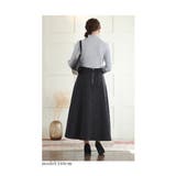 カジュアル見せさせないキルトエンボススカート レディース ファッション | Sawa a la mode | 詳細画像12