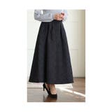 カジュアル見せさせないキルトエンボススカート レディース ファッション | Sawa a la mode | 詳細画像14