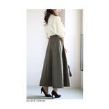カジュアル見せさせないキルトエンボススカート レディース ファッション | Sawa a la mode | 詳細画像17
