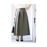 カジュアル見せさせないキルトエンボススカート レディース ファッション | Sawa a la mode | 詳細画像19