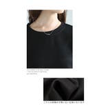 パールを纏ったフリルが流れるトレーナートップス レディース ファッション | Sawa a la mode | 詳細画像4