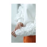 パールを纏ったフリルが流れるトレーナートップス レディース ファッション | Sawa a la mode | 詳細画像17