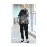 たっぷりフリルのドッキングペプラムカットソートップス レディース ファッション | Sawa a la mode | 詳細画像10
