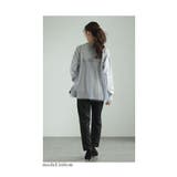 ふんわり抜け感が今っぽいチュールドッキングニットトップス レディース ファッション | Sawa a la mode | 詳細画像19