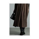 流れるケーブル模様ハイネックニットチュニック レディース ファッション | Sawa a la mode | 詳細画像7