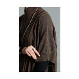流れるケーブル模様ハイネックニットチュニック レディース ファッション | Sawa a la mode | 詳細画像10