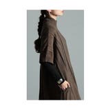 流れるケーブル模様ハイネックニットチュニック レディース ファッション | Sawa a la mode | 詳細画像19