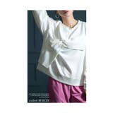 スパイシーをMIXする異素材リボンプルオーバー レディース ファッション | Sawa a la mode | 詳細画像11