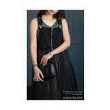 トレンドムードを纏う異素材シフォンジャンスカ レディース ファッション | Sawa a la mode | 詳細画像11