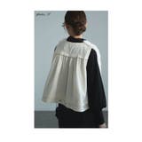シーズンムードを盛り上げる異素材切替ファーベスト レディース ファッション | Sawa a la mode | 詳細画像7