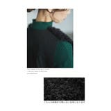 シーズンムードを盛り上げる異素材切替ファーベスト レディース ファッション | Sawa a la mode | 詳細画像12