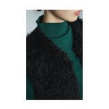 シーズンムードを盛り上げる異素材切替ファーベスト レディース ファッション | Sawa a la mode | 詳細画像15