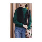 シーズンムードを盛り上げる異素材切替ファーベスト レディース ファッション | Sawa a la mode | 詳細画像19