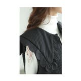 可愛さ引き立つビックカラーの中綿キルティングベスト レディース ファッション | Sawa a la mode | 詳細画像8